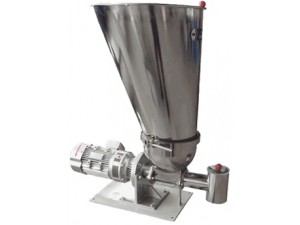 在物料的堆積密度均勻、并且最終產(chǎn)品的質(zhì)量對喂料精度的要求不苛刻的情況下，體積式喂料機(jī)為連續(xù)和間歇式喂料的應(yīng)用提供了低成本和簡單的喂料方案。